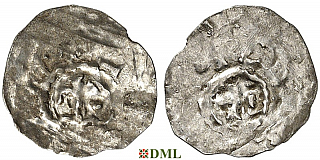 Обол, Германия, Швабия, Otto III (983-1002), м.д. Strassburg, Dbg. 914