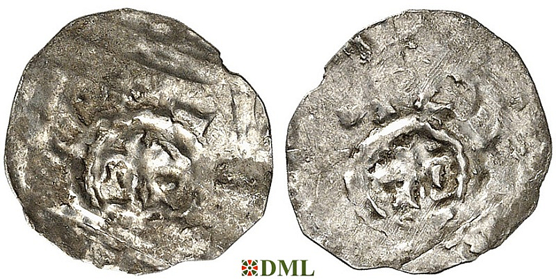 Обол, Германия, Швабия, Otto III (983-1002), м.д. Strassburg, Dbg. 914