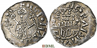 Денарий, Германия, Нижняя Лотарингия, Wilhelm de Ponte (1054-1076), м.д. Utrecht, Ilisch 2000, 10.5