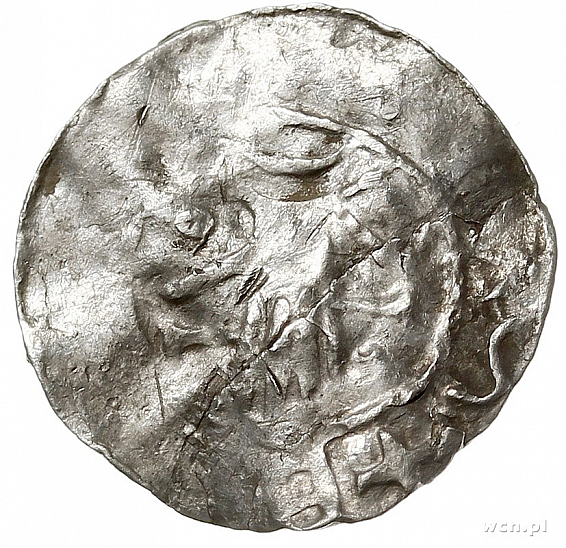 Денарий, Германия, Саксония, Hg. Bernard I (973-1011), м.д. Luneburg, Dbg 590