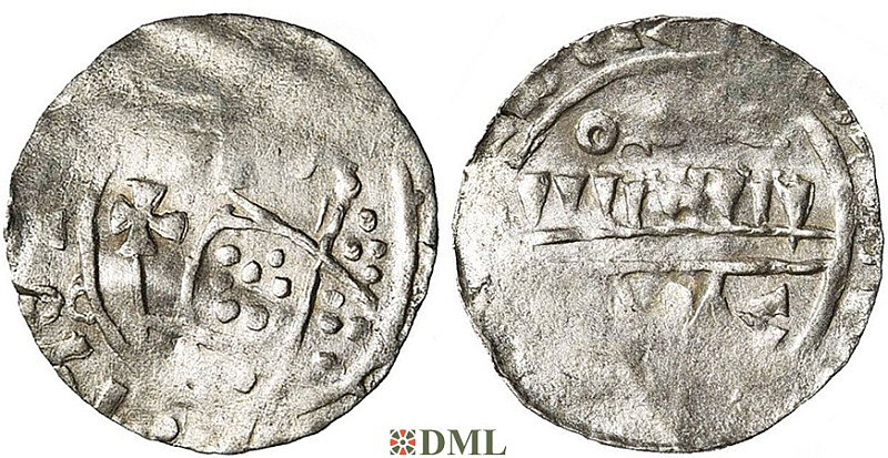 Денарий, Германия, Нижняя Лотарингия, B. Wilhelm (1054-1076), м.д. Utrecht (Imitation)