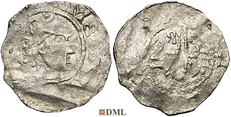 Денарий, Германия, Нижняя Лотарингия, Heinrich III (1039-1056), м.д. Luttich, Ilisch 2014, 34.29