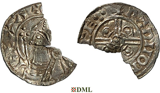 Денарий, Англия, Knut (1016-1035), м.д. ?, монетарий ?, North 787