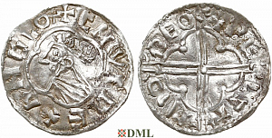 Денарий, Англия, Knut (1016-1035), м.д. ?, монетарий ?, North 781