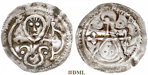 Денарий, Дания, Harald I (936-987), м.д. Hedeby, Hbg. 3