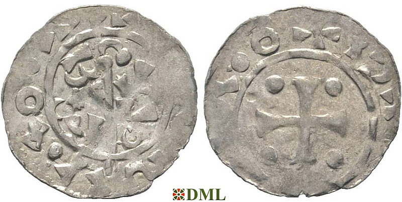 Денарий, Германия, Нижняя Лотарингия, B. Bernold (1040-1054), м.д. Groningen, Ilisch 2000 18.3