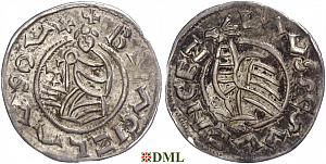 Денарий, Чехия, Богемия, Břetislav I (1034-1055), Šmerda 1996, 148a