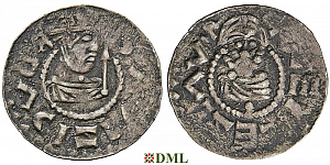 Денарий, Чехия, Богемия, Břetislav II (1092-1110), Šmerda 1996, 167