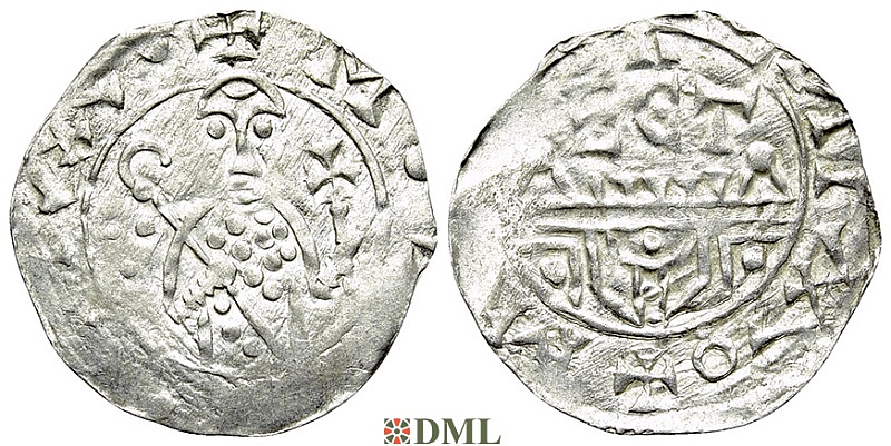 Денарий, Германия, Нижняя Лотарингия, B. Wilhelm (1054-1076), м.д. Utrecht, Ilisch 2000, 10.9