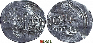 Денарий, Германия, Нижняя Лотарингия, Heinrich III (1039-1056), м.д. Remagen, Dbg. ?