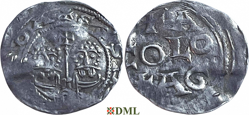 Денарий, Германия, Нижняя Лотарингия, Heinrich III (1039-1056), м.д. Remagen, Dbg. ?