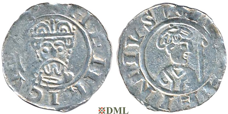 Денарий, Германия, Нижняя Лотарингия, B. Wilhelm (1054-1076), м.д. Groningen, Ilisch 2000 18.9