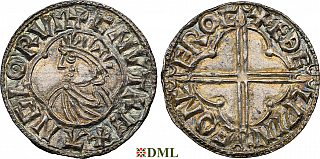 Денарий, Англия, Cnut (1016-1035), м.д. Cricklade, монетарий Æthelwine, North 781