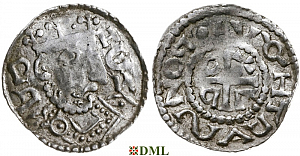 Денарий, Германия, Бавария, Heinrich III (1039-1056), м.д. Regensburg, Hahn 1976, 38A