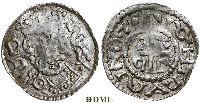 Денарий, Германия, Бавария, Heinrich III (1039-1056), м.д. Regensburg, Hahn 1976, 38A