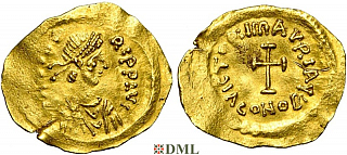 Тремисс, Византия, Maurice Tibere (582-602) , м.д. Constantinople