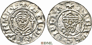 Денарий, Германия, Нижняя Лотарингия, B. Wilhelm (1054-1076), м.д. Groningen, Ilisch 2000 18.14
