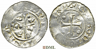 Денарий, Германия, Нижняя Лотарингия, B. Bernold (1040-1054), м.д. Groningen, Ilisch 2000 18.3
