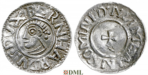 Денарий, Германия, Саксония, Bernhard I (973-1011), м.д. Bardowick, Dbg. 585