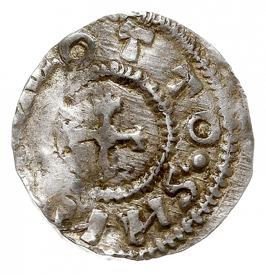 Денарий, Германия, Швабия, K. Otto II (973-983), м.д. Strassburg, Dbg. 912