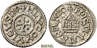 Денье, Каролинги, Louis le Pieux (814-840), Unknown mints, Depeyrot 1179