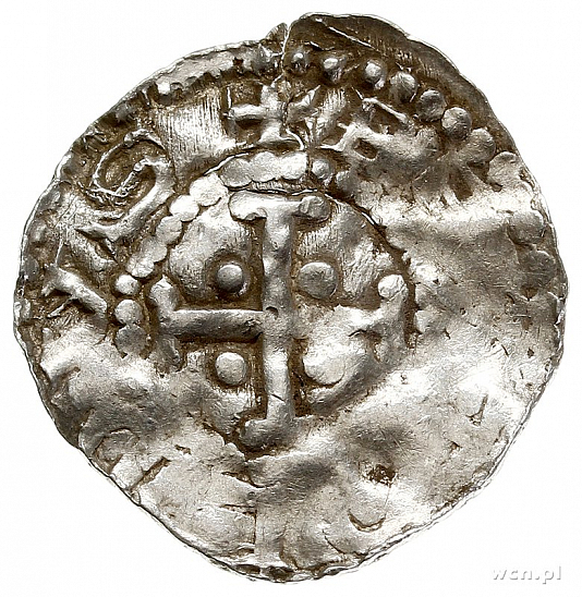 Денарий, Германия, Верхняя Лотарингия, Berthold (996-1018), м.д. Toul, Dbg. 957