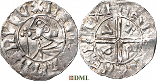 Денарий, Швеция, Olaf Skötkonung (995-1021), м.д. Sigtuna, Malmer -:-