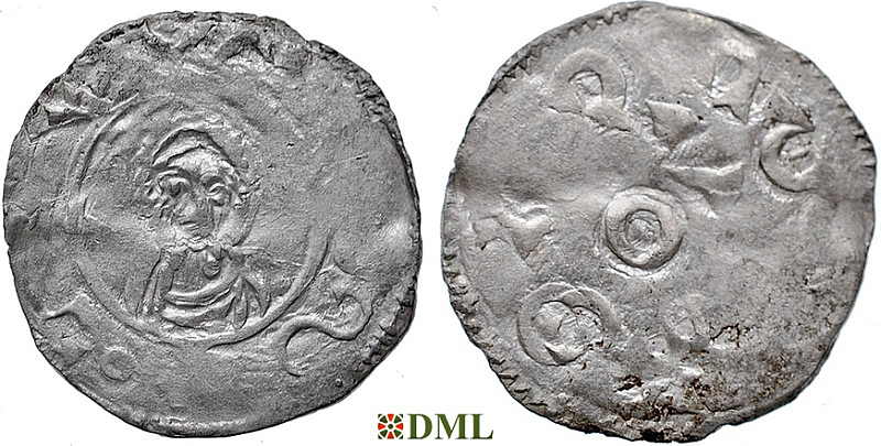 Денарий, Славянские страны, Anonymous bishop, Dbg. 1864