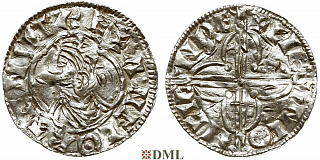 Денарий, Англия, Cnut (1016-1035), м.д. London, монетарий Lifinc, North 781