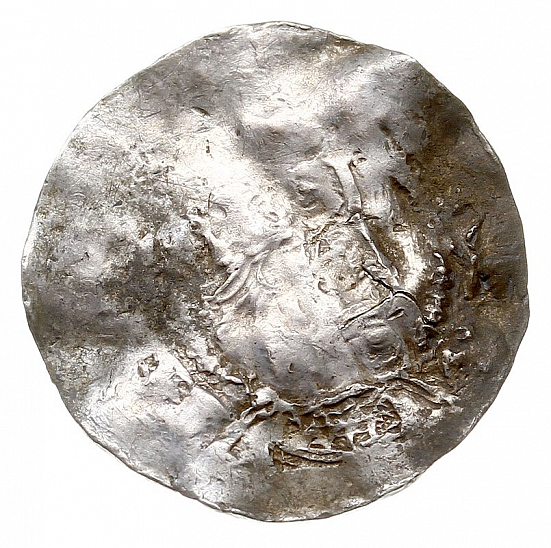 Денарий, Германия, Швабия, Heinrich II (1002-1024), м.д. Strassburg, Dbg. 918