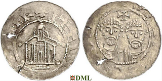Обол, Германия, Саксония, Heinrich III (1046-1056), м.д. Goslar, Dbg. ?