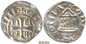 Денарий, Германия, Нижняя Лотарингия, Konrad II (1027-1039), Pilgrim (1027-1036), м.д. Koln, Dbg. 381