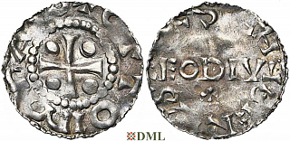 Денарий, Германия, Нижняя Лотарингия, Notker (972-1008), м.д. Luttich, Ilisch 2014, 33.5