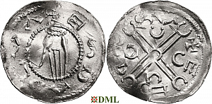 Денарий, Моравия, Břetislav I  (1019-1034), Šmerda 310a