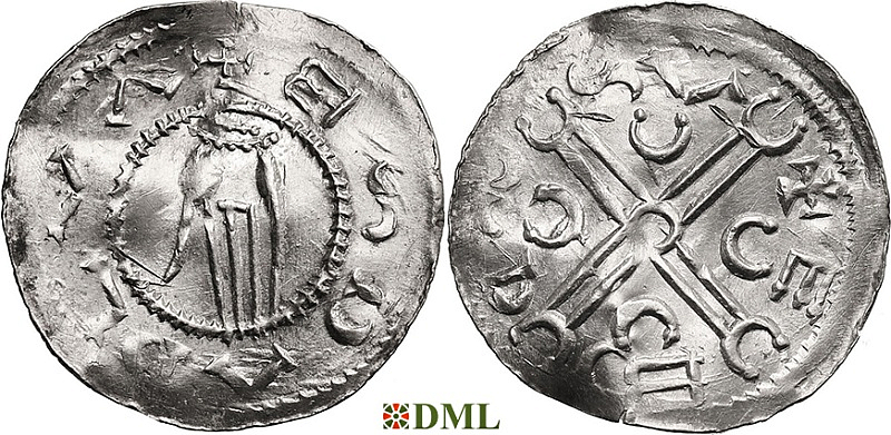 Денарий, Моравия, Břetislav I  (1019-1034), Šmerda 310a