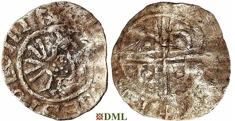 Денарий, Польша, Boleslaw I (992-1025), тип Princes Polonie