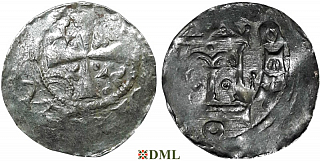 Денарий, Германия, Нижняя Лотарингия, Konrad II (1027-1039), м.д. ?, Dbg. 1284