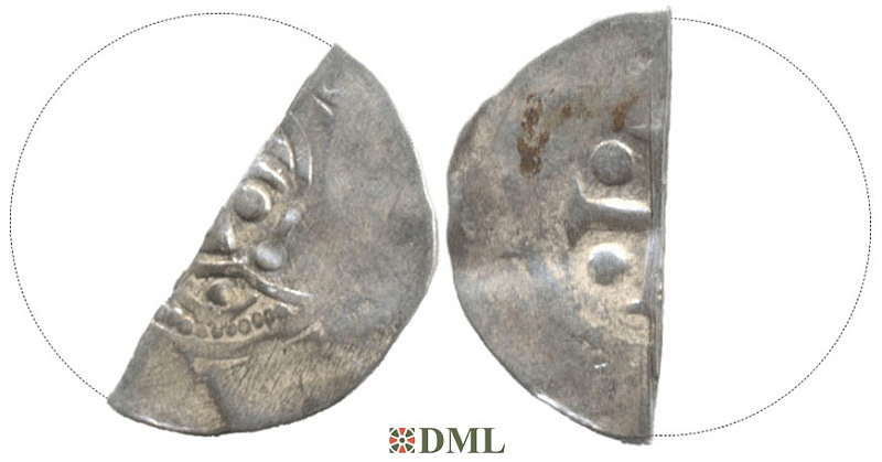 Денарий, Германия, Нижняя Лотарингия, B. Bernold (1046-1054), м.д. Deventer