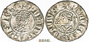 Денарий, Германия, Нижняя Лотарингия, B. Wilhelm (1054-1076), м.д. Groningen, Ilisch 2000 18.7