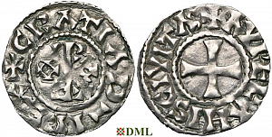 Денарий, Каролинги, Raoul (923-936), м.д. Orléans, Depeyrot 733