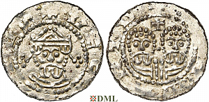 Денарий, Германия, Нижняя Лотарингия, Gf. Egbert II (1068-1090), м.д. Leeuwarden, Ilisch 2000 22.10