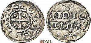 Денарий, Германия, Нижняя Лотарингия, Otto I (936-962), м.д. Huy, Ilisch 2014, 33.2