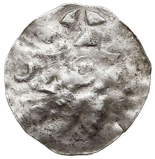 Денарий, Германия, Нижняя Лотарингия, Anonymous bishop, м.д. Koln