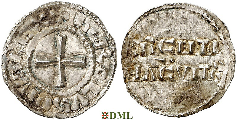 Денье, Каролинги, Charles le Simple (898-929), м.д. Strasbourg, Depeyrot 959