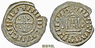 Денье, Каролинги, Louis le Pieux (814-840), м.д. Venise, Depeyrot 1116 F