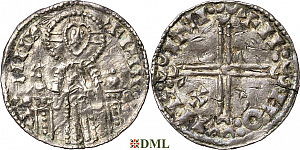 Денарий, Дания, Sven Estridsen (1047-1075), м.д. Lund, Hbg. 25