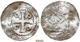Денарий, Германия, Саксония, Нижняя Саксония, м.д. Goslar, type OAP