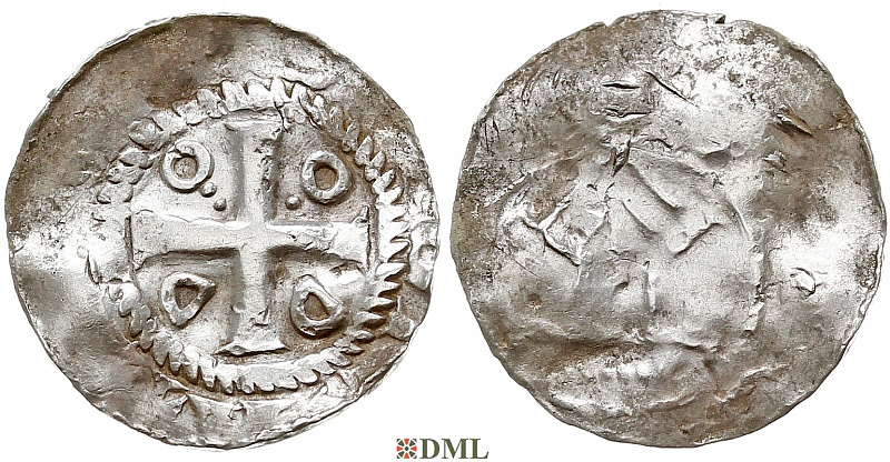 Денарий, Германия, Саксония, Нижняя Саксония, м.д. Goslar, type OAP