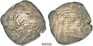 Денарий Германия Нижняя Лотарингия Godefroid II