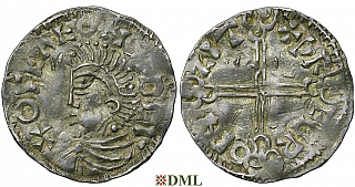 Денарий, Швеция, Olaf Skötkonung (995-1021), м.д. Sigtuna, Malmer -:-